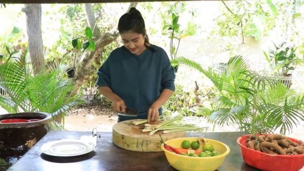 Market show, Buy sweet tamarind and other ingredient for my recipe / Countryside life TV