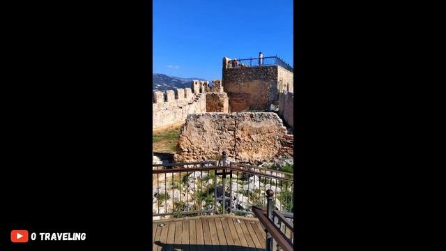 Крепость Алании (Alanya Kalesi)/Красивый вид с крепости/Турция смотреть онлайн