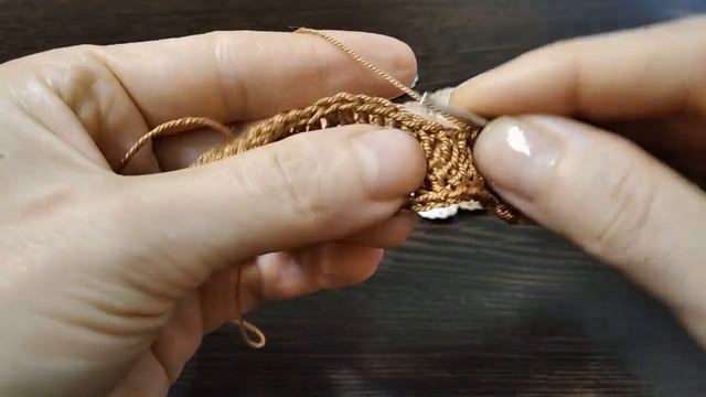 ОСЕННИЙ ДЕКОР крючком. Дубовый листочек. Мастер - класс. / AUTUMN crochet decor. Oak leaf. смотреть онлайн