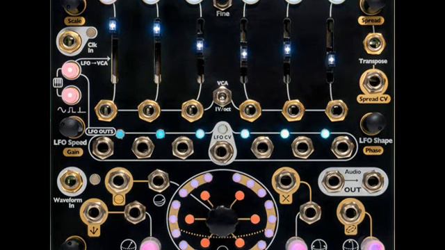 Second Wandering (modular Synth) [4ms Spherical Wavetable Navigator SWN, Dual Looping Delay DLD]