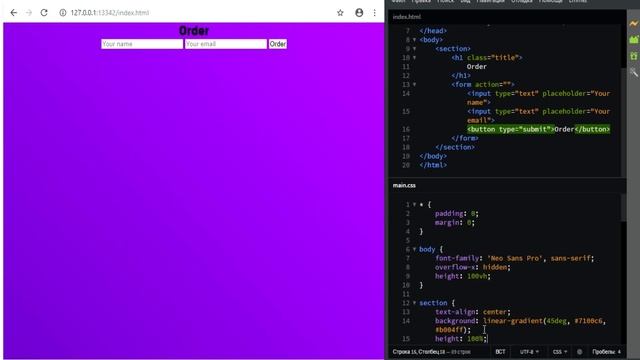SPEED ART AND CODING WEBSITE || PHOTOSHOP TO HTML CSS смотреть онлайн