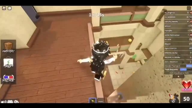 ?ИГРАЮ В ММ2 С ПОДРУГОЙ ПО ЗВОНКУ‼️ | #roblox #роблокс #mm2 #murdermystery2 #itz_WQWKOO