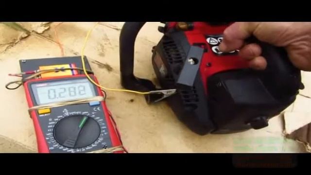 Регулировка оборотов бензопилы самодельным тахометром смотреть онлайн