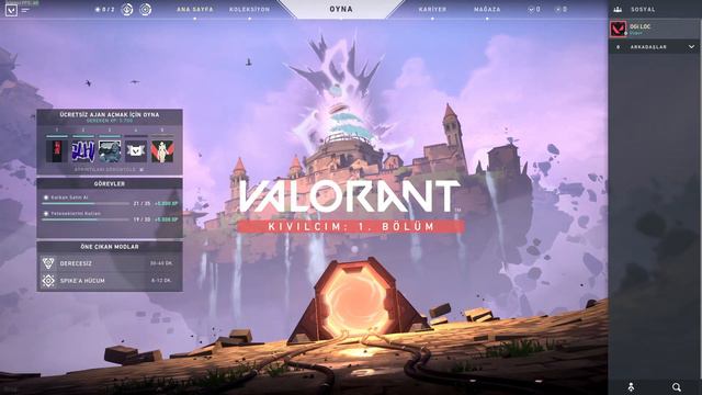 VALORANT - OST - Main Menu Lobby Music - [High Quality] смотреть онлайн