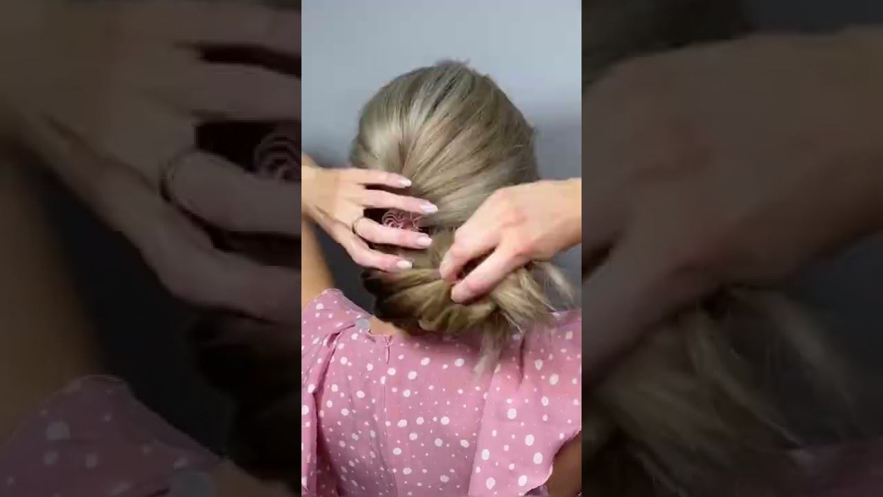 Самая простая прическа для тебя! смотреть онлайн