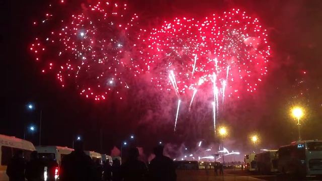 Салют в Сочи на паралимпиаде 2014