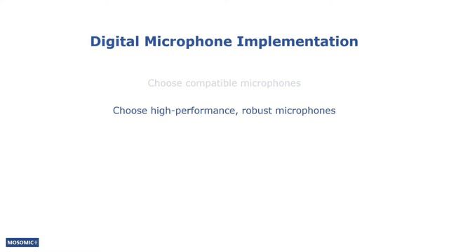 Electrical Implementation: Digital Microphones | MEMS Microphone Guide Ep18 | Mosomic смотреть онлайн