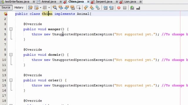 Java Cours درس جافا 96 Les Interfaces Partie 1 смотреть онлайн
