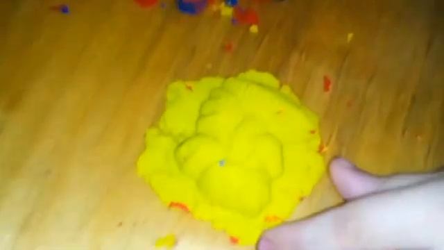 Радужный песок. Кинетический разноцветный песок. Смешиваем цвета смотреть онлайн