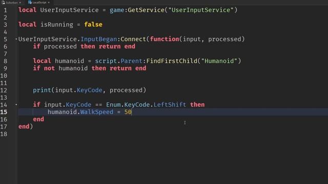 How to make Shift To Run - Setting up Keybinds in Studio смотреть онлайн