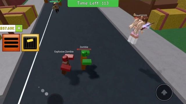 Predator Zombie Gamepass Showcase ROBLOX zombie attack смотреть онлайн
