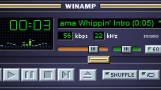 Winamp Llama Whippin' Intro