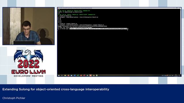 2022 EuroLLVM Dev Mtg “Extending Sulong (an LLVM bitcode runtime) for cross-language inter...” смотреть онлайн