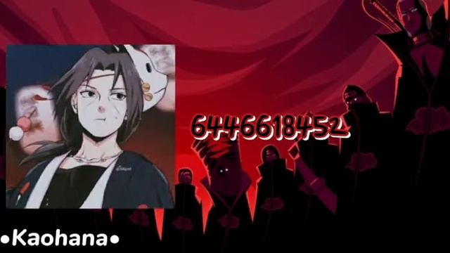 || Itachi Uchiha || Roblox Aesthetic Anime Decal Ids || смотреть онлайн