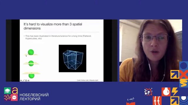 Лекция Лары Андерсон «Скрытые измерения в теории струн» смотреть онлайн