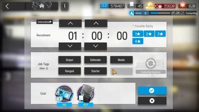 [Arknights] This is how you use recruit смотреть онлайн