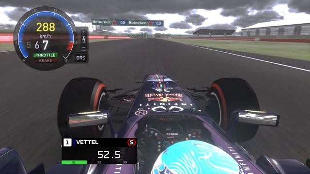 HOTLAP RB9 at SILVERSTONE GP as Virtual Sebastian Vettel. RSS FORMULA 2013 V8 POWER [setup download смотреть онлайн