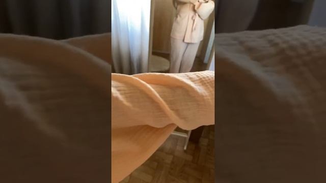 Муслиновая пижама с алиэкспресс, Ссылка в комментариях смотреть онлайн