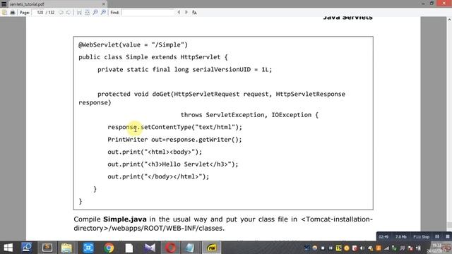 Servlet Annotations JavaEE смотреть онлайн