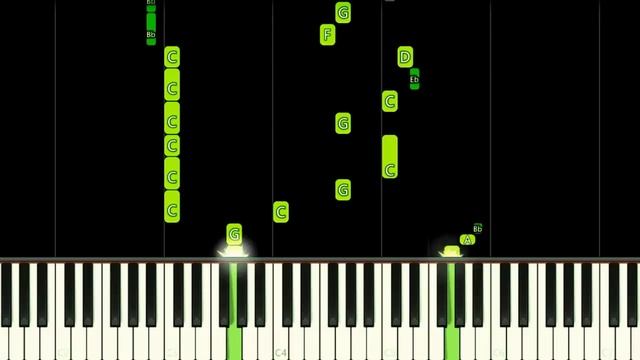 STICK WAR LEGACY THEME - EASY Piano Tutorial смотреть онлайн