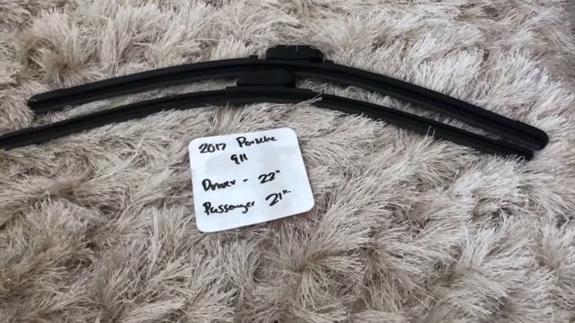 ? ? 2017 Porsche 911 Wiper Blade Replacement Size ? смотреть онлайн