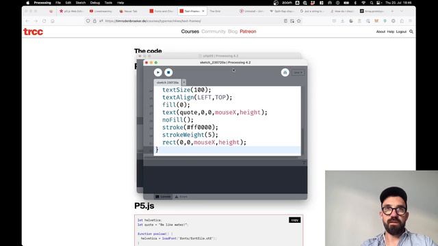 Creative Coding with p5.js: Building a datastream-visual смотреть онлайн