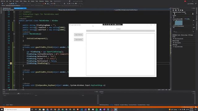 How to Make a Super Simple Text Editor in C# смотреть онлайн