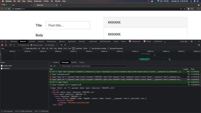 React App Demo with Subscriptions, Query & Mutations #19 смотреть онлайн