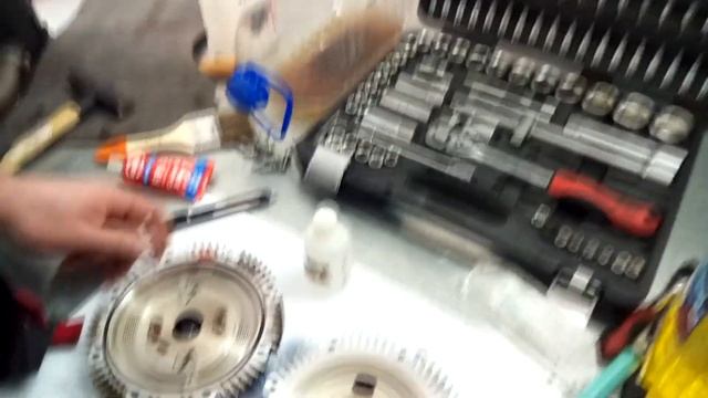 Разбор и промывка вискомуфты вентилятора, Lexus LX470/TLC100.