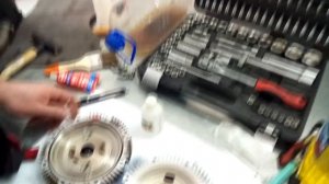 Разбор и промывка вискомуфты вентилятора, Lexus LX470/TLC100.