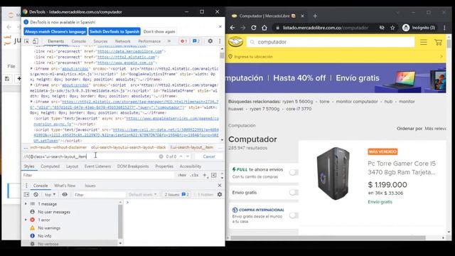 Python - Web Scraping Mercado Libre - Obtener productos - urls y precios 1/10 смотреть онлайн
