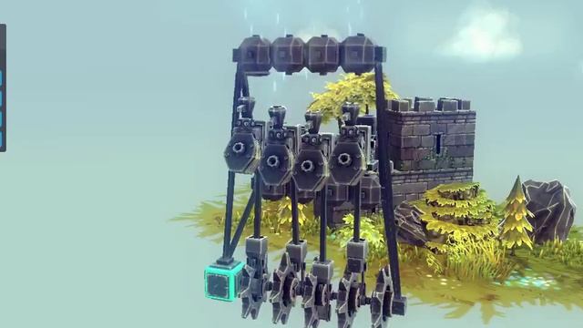 Besiege - Inline 4 Vacuum Engine смотреть онлайн