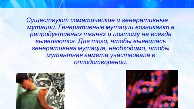 Мутационная изменчивость смотреть онлайн