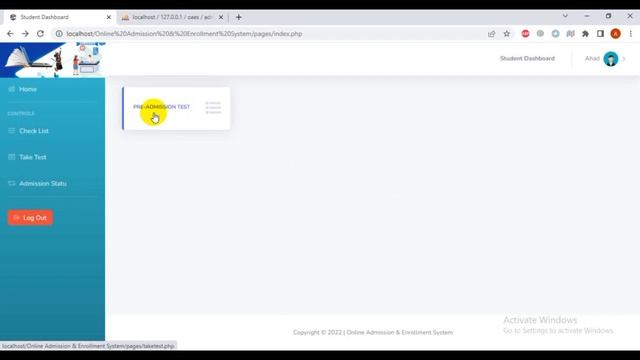 Online Admission Test and Enrollment System in php смотреть онлайн