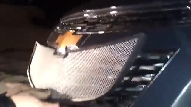 Защитная решетка радиатора Chevrolet Cruze инструкция по установке radiator guard tuning grill смотреть онлайн