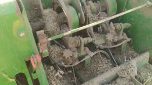 пресование 1,5га люцерны. сколько тюков? и сколько рулонов после Джон дира.