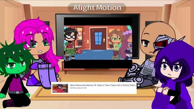 Teen Titans Go React! ||| ANGST ||| PART 1 смотреть онлайн