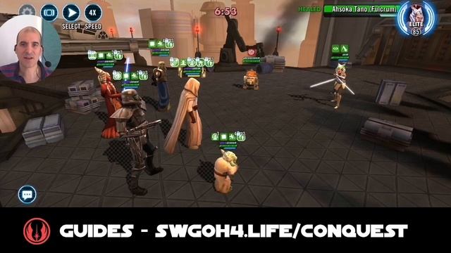 Time to Cheese Phoenix for the Deathmark Feat Guide - Hard Sector 5 | The Conquest #7 SWGOH смотреть онлайн