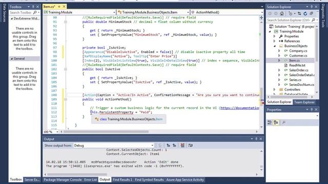 10 Create Simple Action within BusinessObjects смотреть онлайн