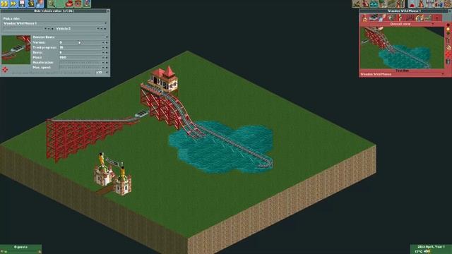 Git Gud at OpenRCT2 #96: Shoestring: Boat that returns to station backwards! смотреть онлайн