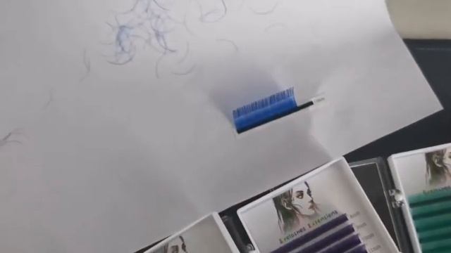 16 Rows Fashion White Green Pink Color Classic Lashes Blue False Eyelashes Extensions Natural Soft смотреть онлайн