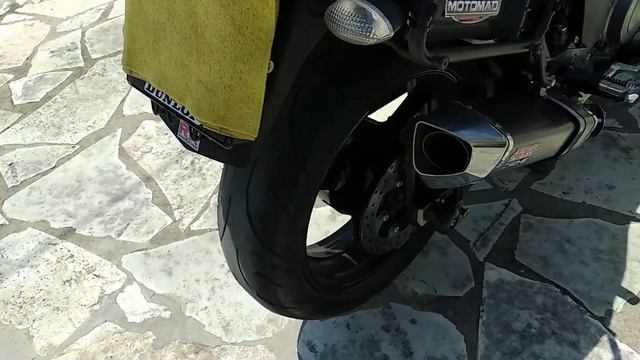 YAMAHA TDM 900 VANCE & HINES CS ONE EXHAUST смотреть онлайн