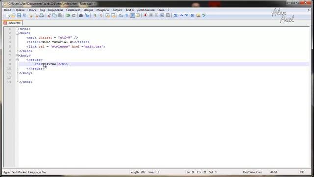 TutoРeаЛ (S01E01) HTML5 Tutorial #1 смотреть онлайн