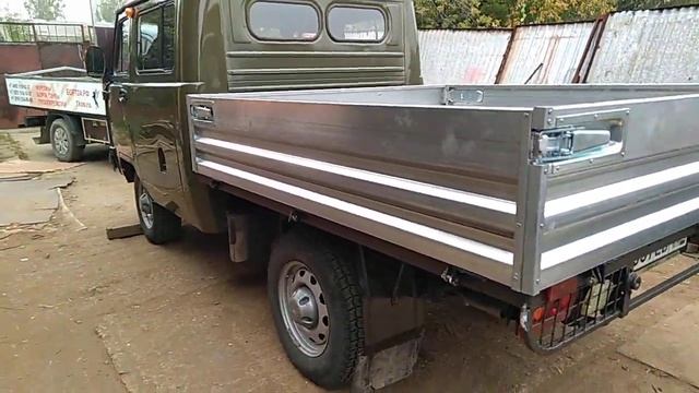 Оцинкованные борта для грузовиков. УАЗ. смотреть онлайн