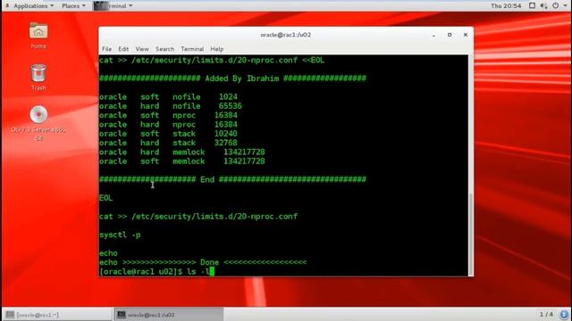 Oracle RAC 12C Installation -13- runclufy script for RAC1 and RAC2 смотреть онлайн
