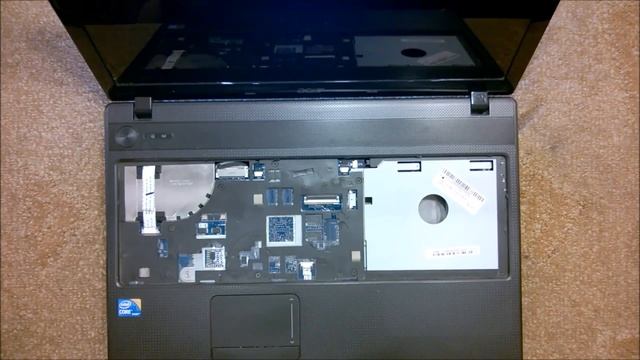 Разборка ноутбука ASER Aspire 5742. смотреть онлайн