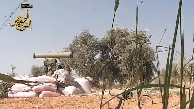 Syrian FSA firing a Kornet смотреть онлайн