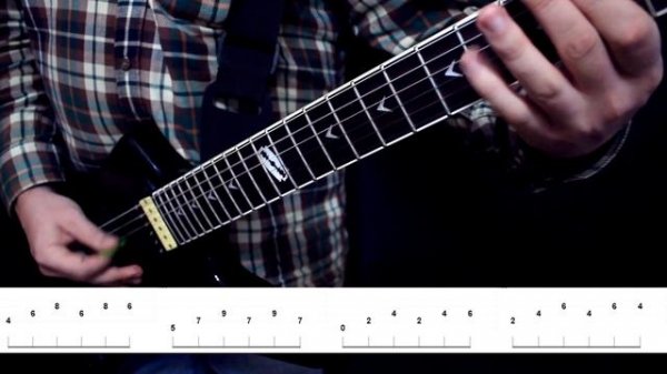 Как играть Pantera - Floods Outro! Разбор и Табулатура