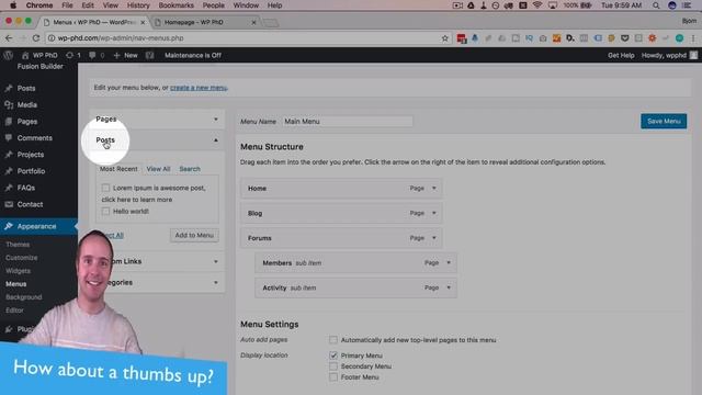 The WordPress Custom Menu Feature Allows You To Easily Create Your Own Navigation Menus + Submenus смотреть онлайн