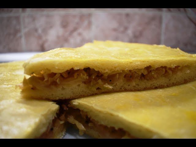 Пирог с капустой